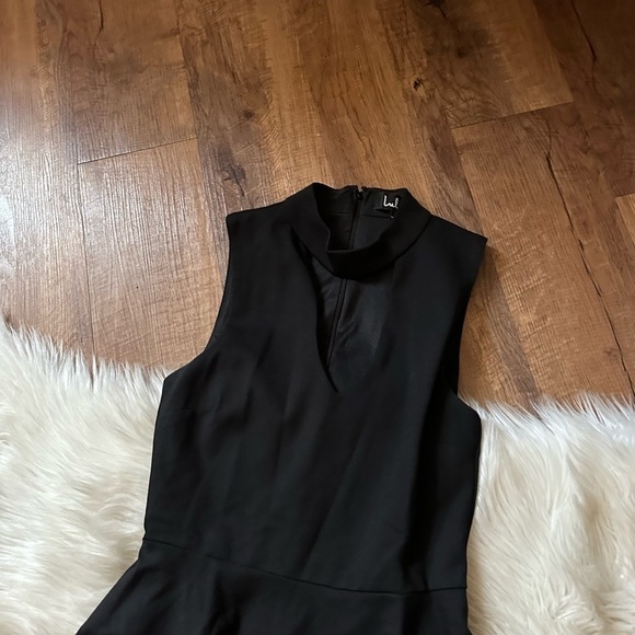 LULU’S Loving You Is Easy Black Skater Dress - Picture 3 of 4